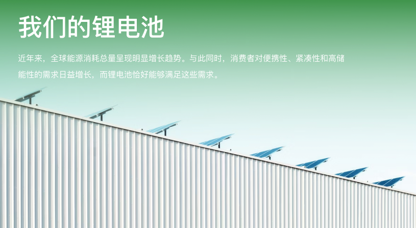 我们的锂电池